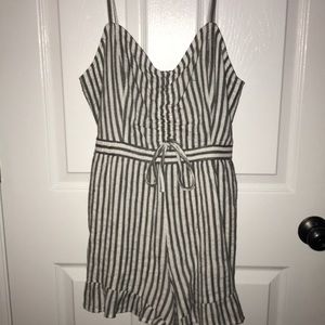 Tank top shorts romper